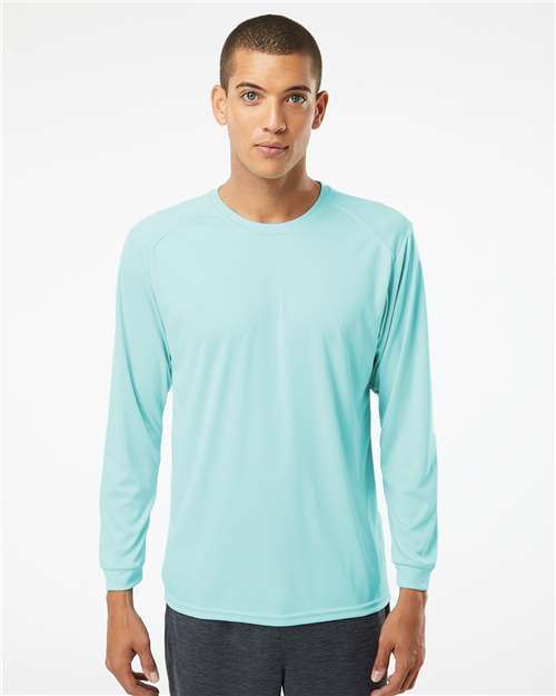 Paragon Unisex Long Islander Performance Long Sleeve T-Shirt - Paragon 210 Aqua Blue XS Long Sleeve T-Shirts