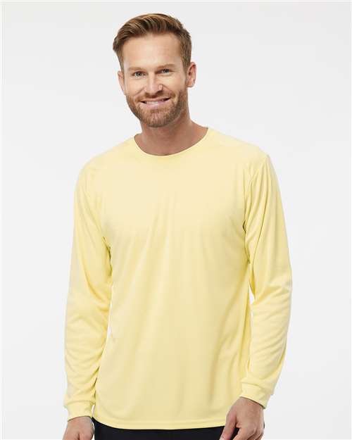 Paragon Unisex Long Islander Performance Long Sleeve T-Shirt - Paragon 210 Pale Yellow XS Long Sleeve T-Shirts