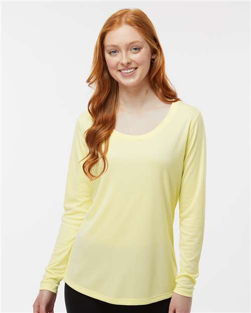 Paragon Women's Long Islander Performance Long Sleeve T-Shirt - Paragon 214 Pale Yellow XS Long Sleeve T-Shirts