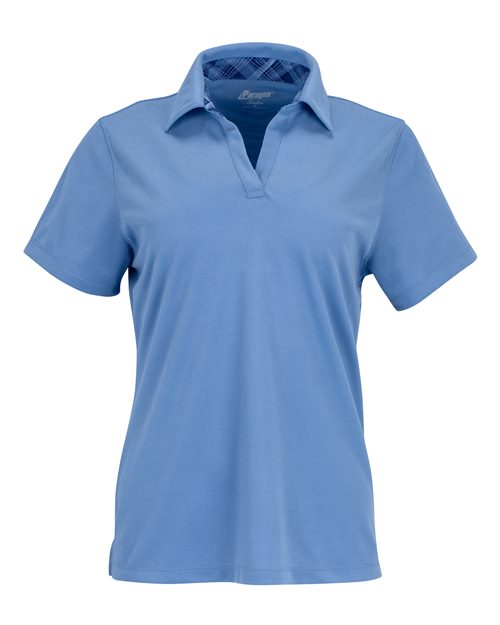 Paragon Women's Memphis Sueded Polo - Paragon 151 Light Blue XS