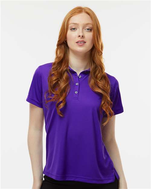 Paragon Women's Saratoga Performance Mini Mesh Polo - Paragon 104 Purple XS