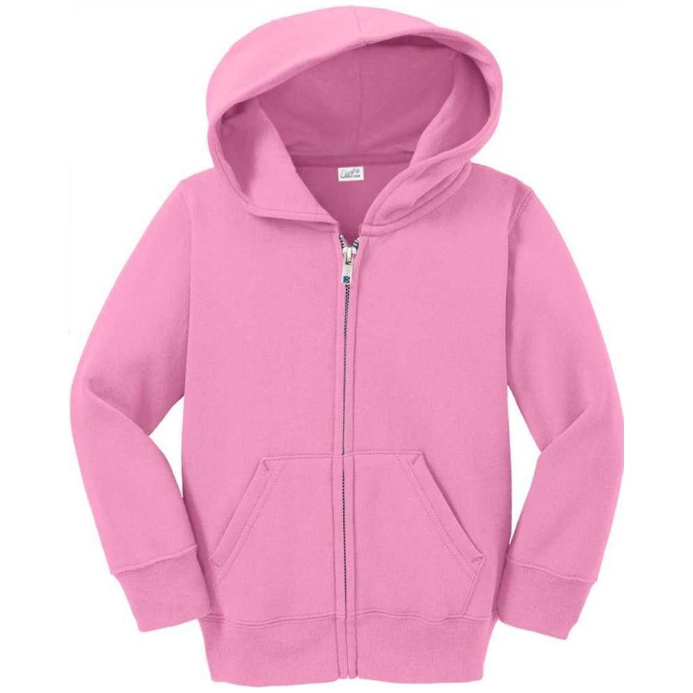 Joe's USA Infant Full-Zip Hooded Sweatshirt Joe's USA Candy Pink 06M