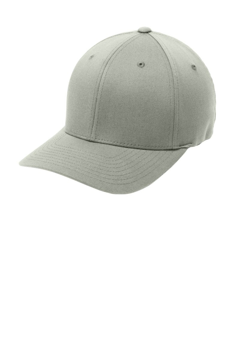 Port Authority C865 Flexfit Cap | Wholesale Blank Caps Silver L/XL Hats
