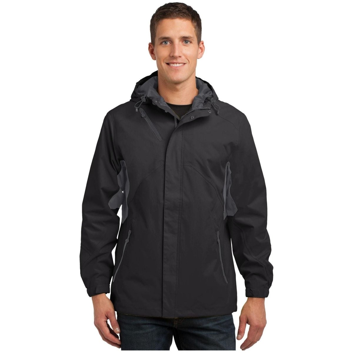 Port Authority ® Cascade Waterproof Jacket. J322 - Port Authority J322 Imperial Blue/ Black XS Jackets