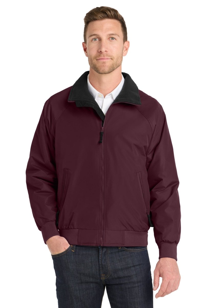 Port Authority ® Challenger™ Jacket. J754 - Port Authority J754 Maroon/ True Black XS Jackets