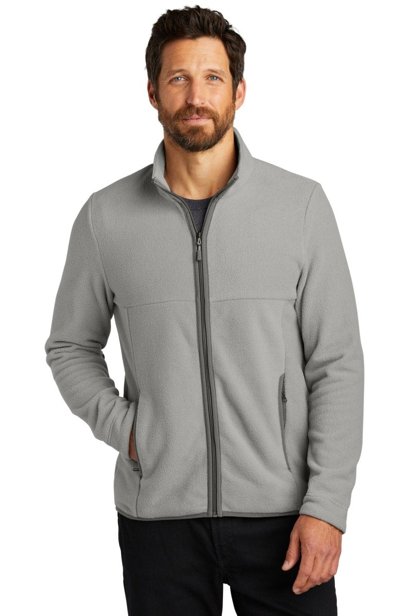 Port Authority ® Connection Fleece Jacket F110 - Port Authority F110 Gusty Grey XS Fleece Jackets
