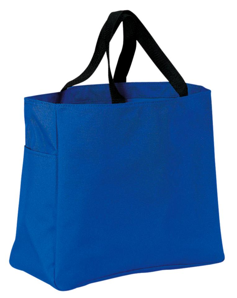 Port Authority ® - Essential Tote. B0750 - Port Authority B0750 Royal OSFA Tote Bags