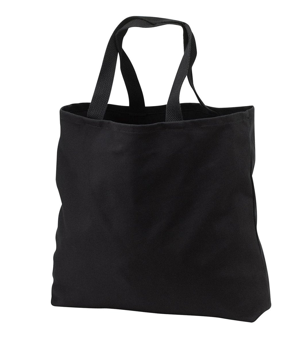 Port Authority ® - Ideal Twill Convention Tote. B050 - Port Authority B050 Black OSFA Tote Bags