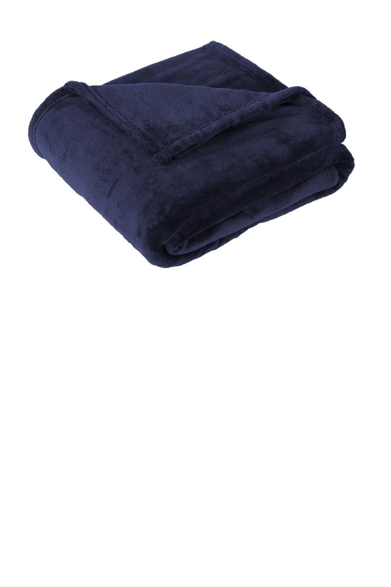 Port Authority ® Oversized Ultra Plush Blanket. BP32 - Port Authority BP32 Deep Navy OSFA Accessories