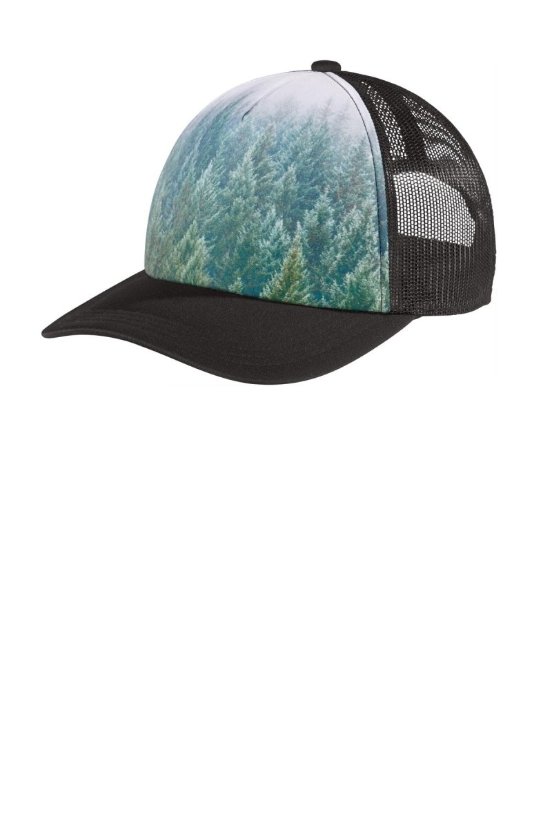 Port Authority ® Photo Real Snapback Trucker Cap C950 - Port Authority C950 Forest OSFA Hats