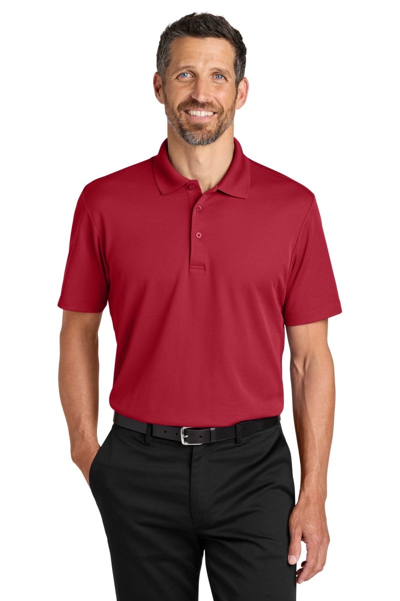 Port Authority ® Plaited Pique Polo K620 - Port Authority K620 Rich Red XS Polos