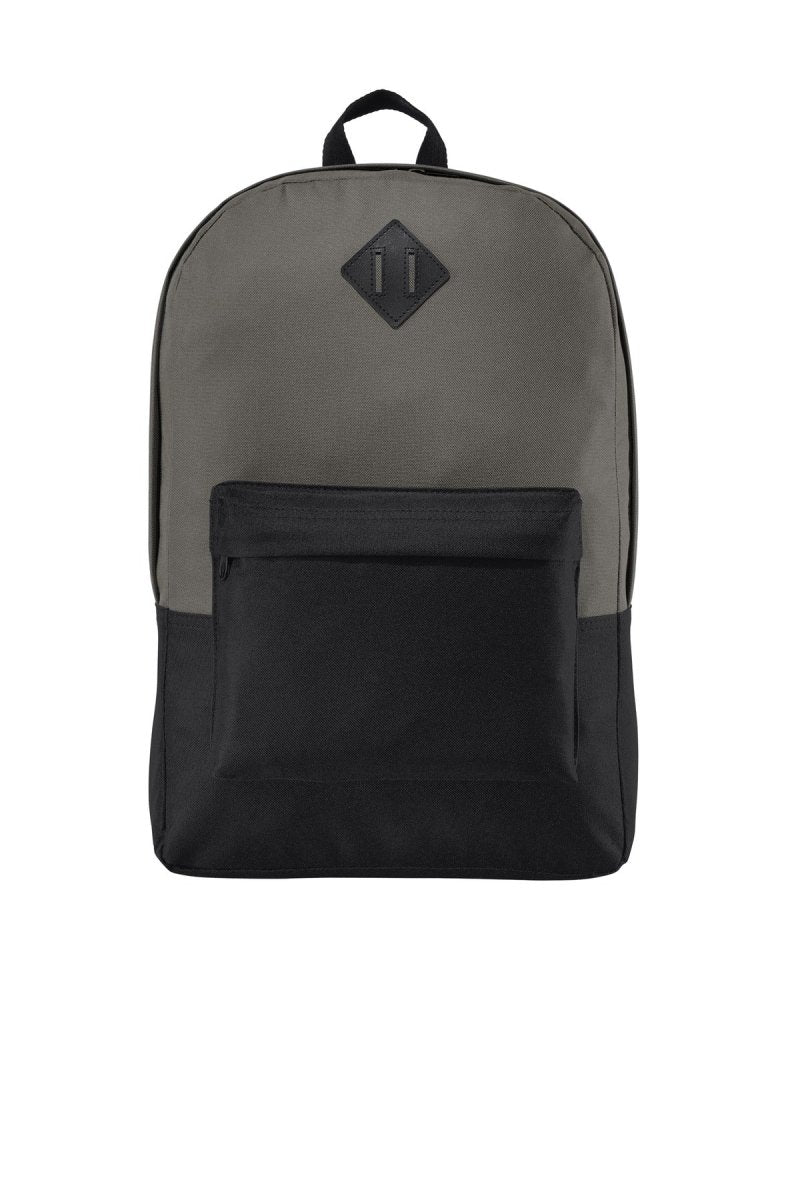 Port Authority ® Retro Backpack BG7150 - Port Authority BG7150 Dark Charcoal/ Black OSFA Backpacks