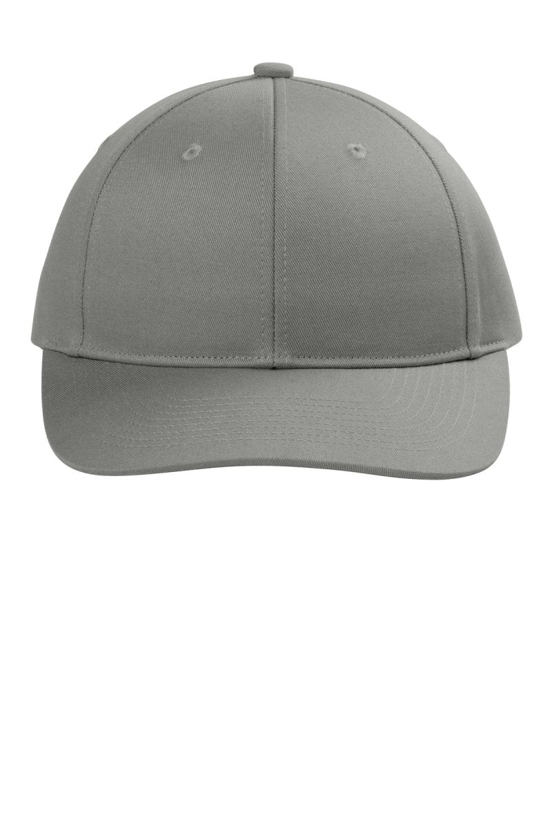 Port Authority ® Snapback Cap C118 - Port Authority C118 Gusty Grey OSFA Hats
