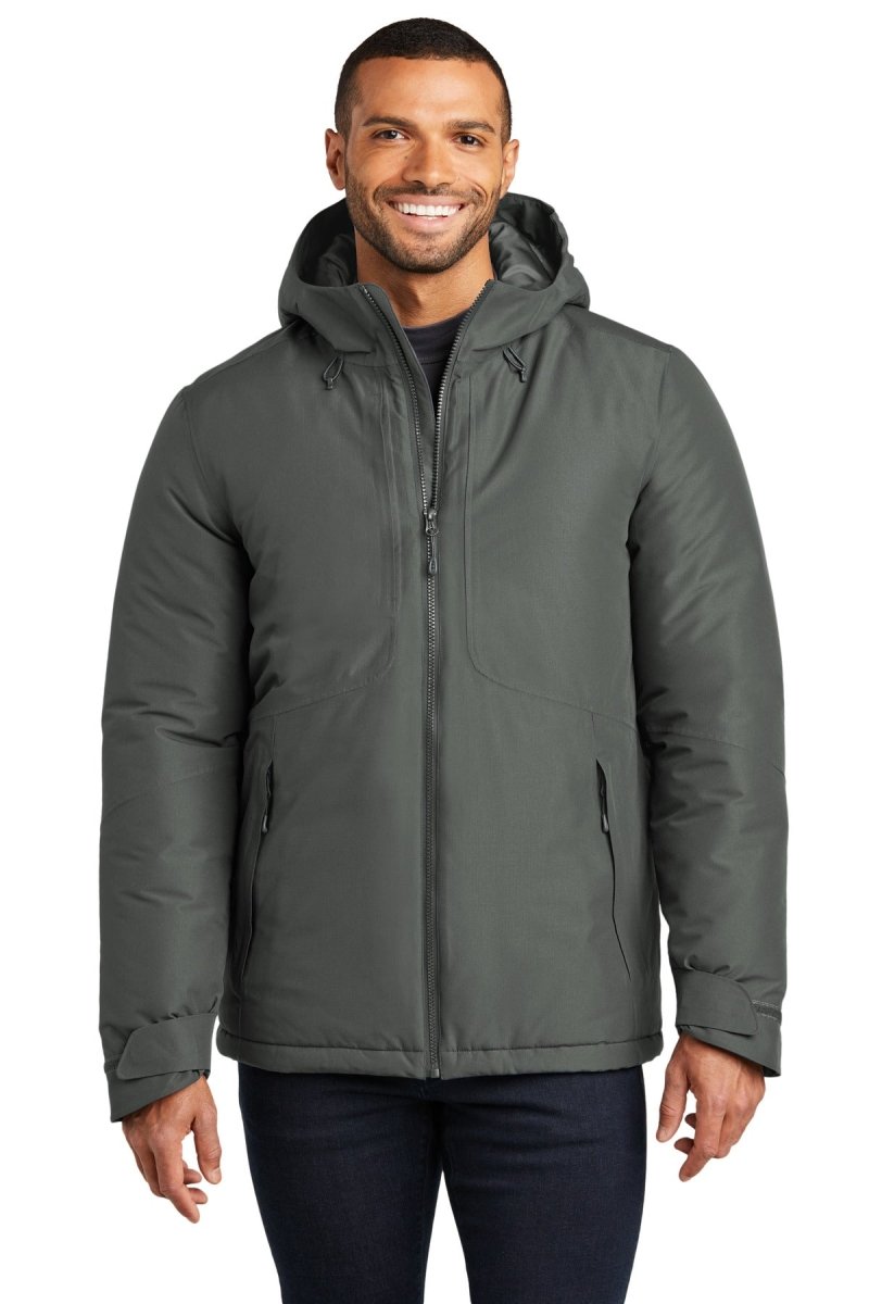 Port Authority ® Venture Waterproof Insulated Jacket J362 - Port Authority J362 Grey Smoke XS Insulated Jackets