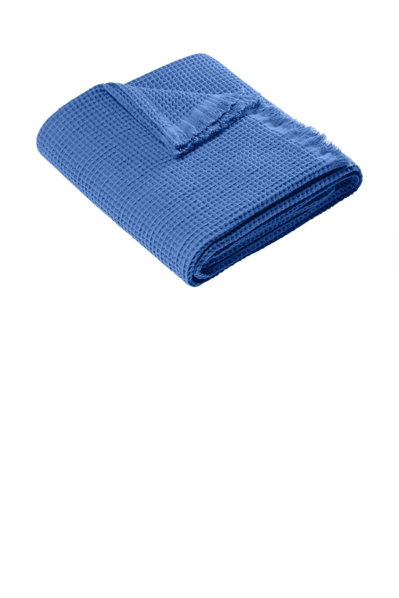 Port Authority ® Waffle Throw BP92 - Port Authority BP92 Ultramarine Blue OSFA Accessories