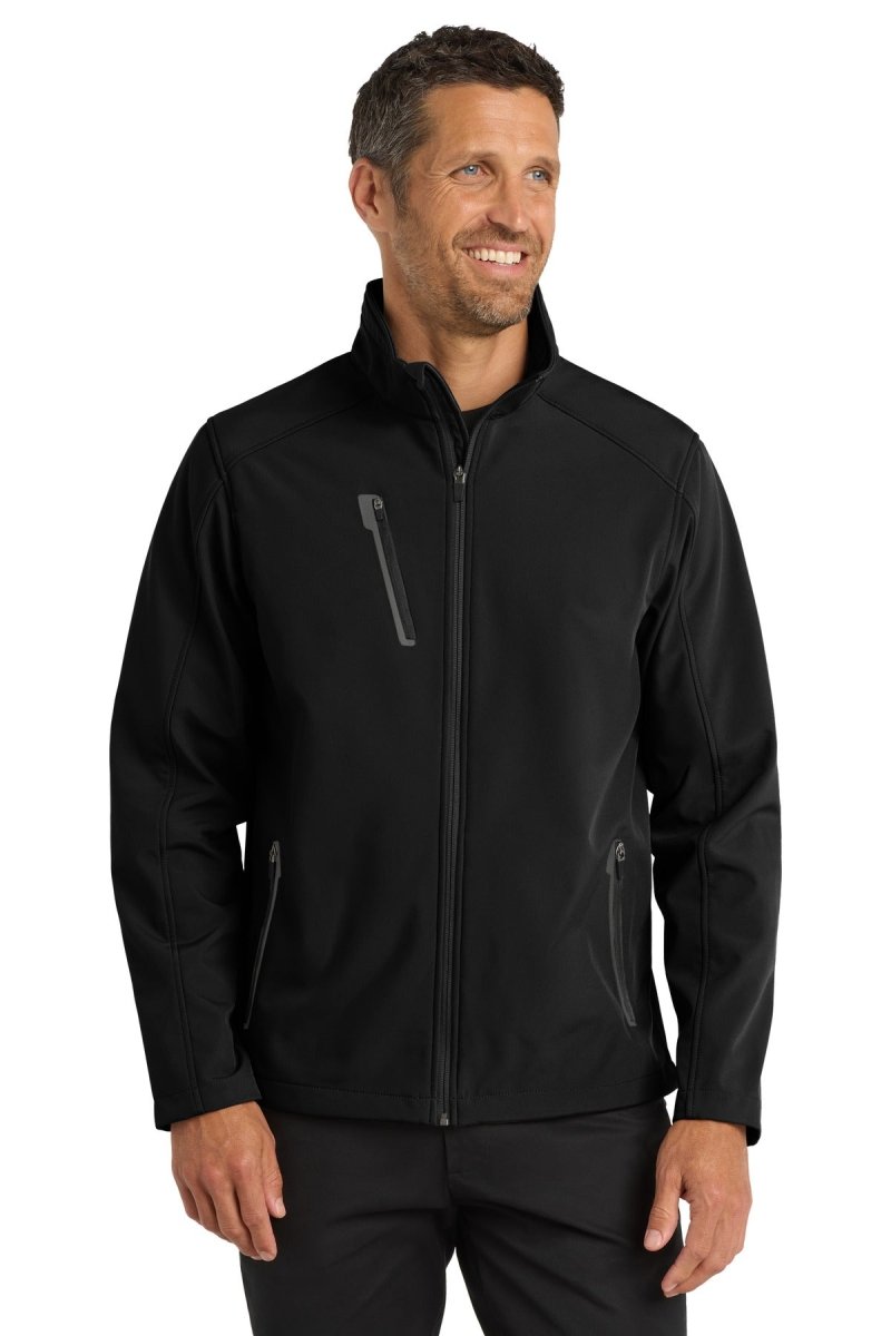 Port Authority ® Welded Soft Shell Jacket. J324 - Port Authority J324 Black XS Soft Shell Jackets
