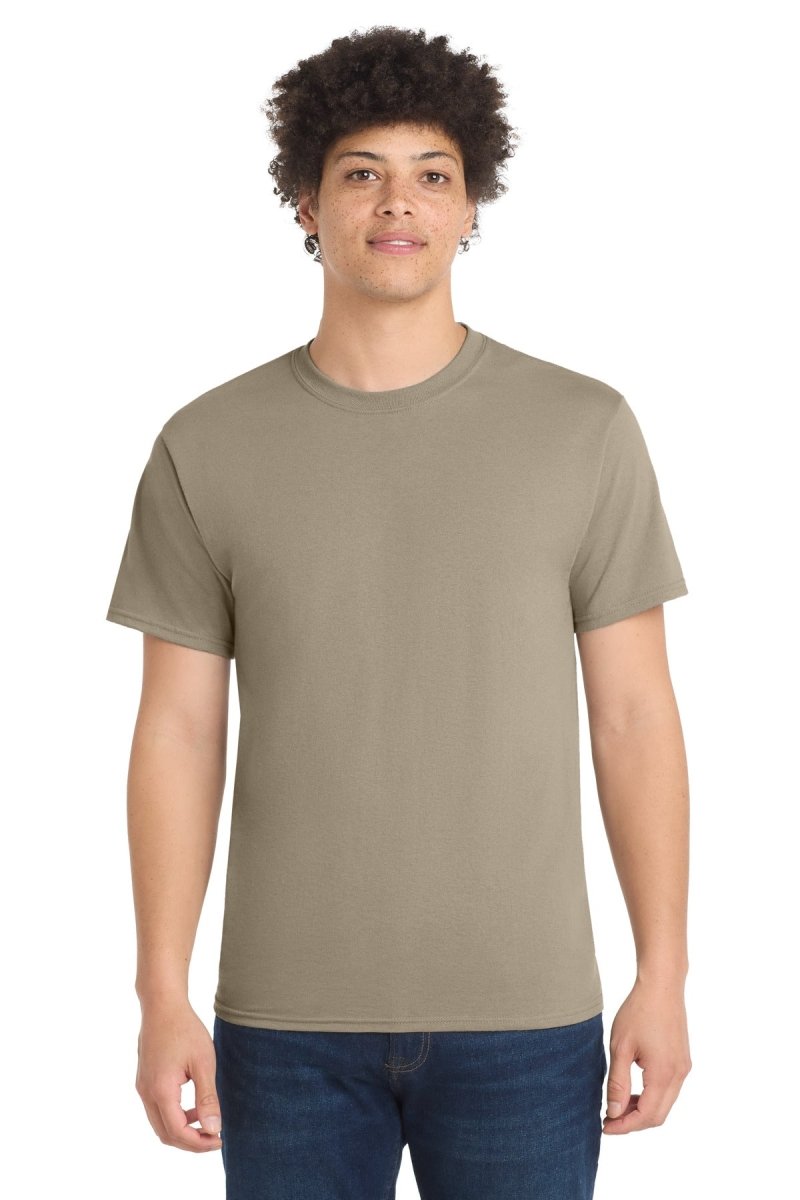 Port & Co ™ Core Blend Tee. PC55 - Port & Company PC55 Desert Sand S T-Shirts