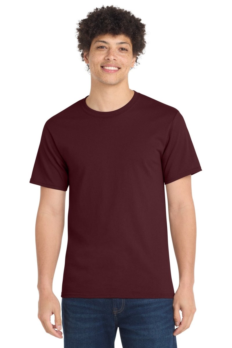Port & Co ™ Essential Tee. PC61 - Port & Company PC61 Athletic Maroon S Short Sleeve T-Shirts
