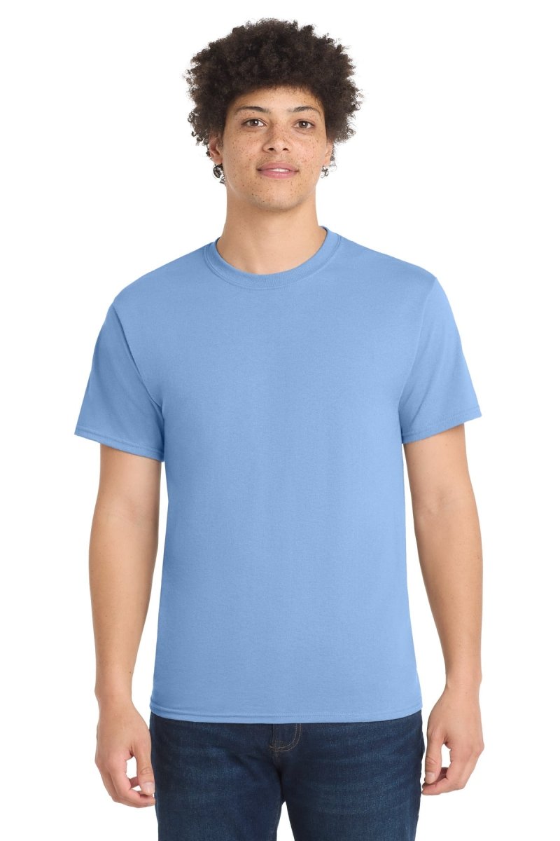 Port & Co ™ Tall Core Blend Tee. PC55T - Port & Co PC55T Light Blue LT Short Sleeve T-Shirts