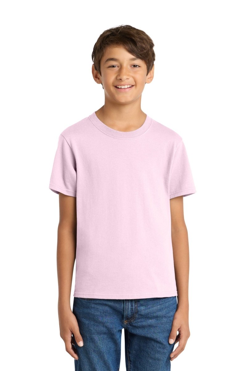 Port & Co ™ Youth Core Cotton Tee. PC54Y - Port & Co PC54Y Cherry Blossom M Short Sleeve T-Shirts