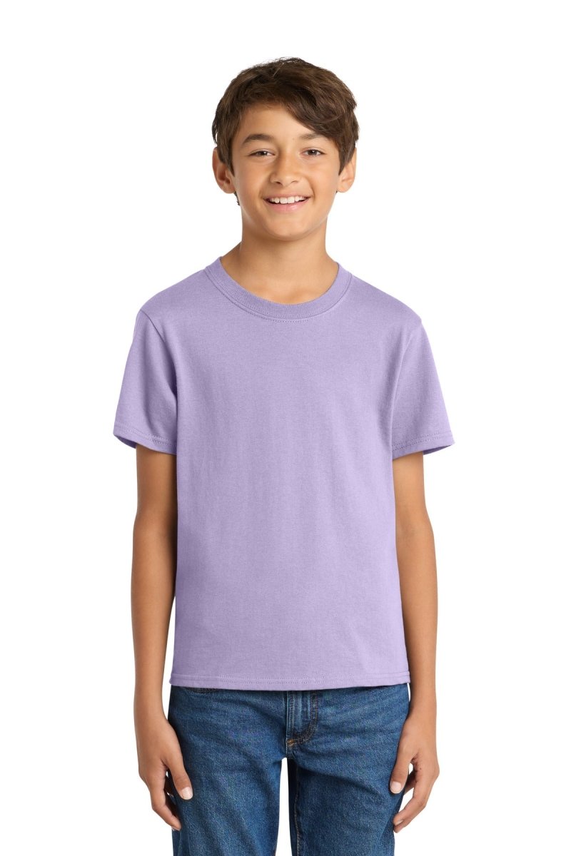 Port & Co ™ Youth Core Cotton Tee. PC54Y - Port & Co PC54Y Lavender M Short Sleeve T-Shirts