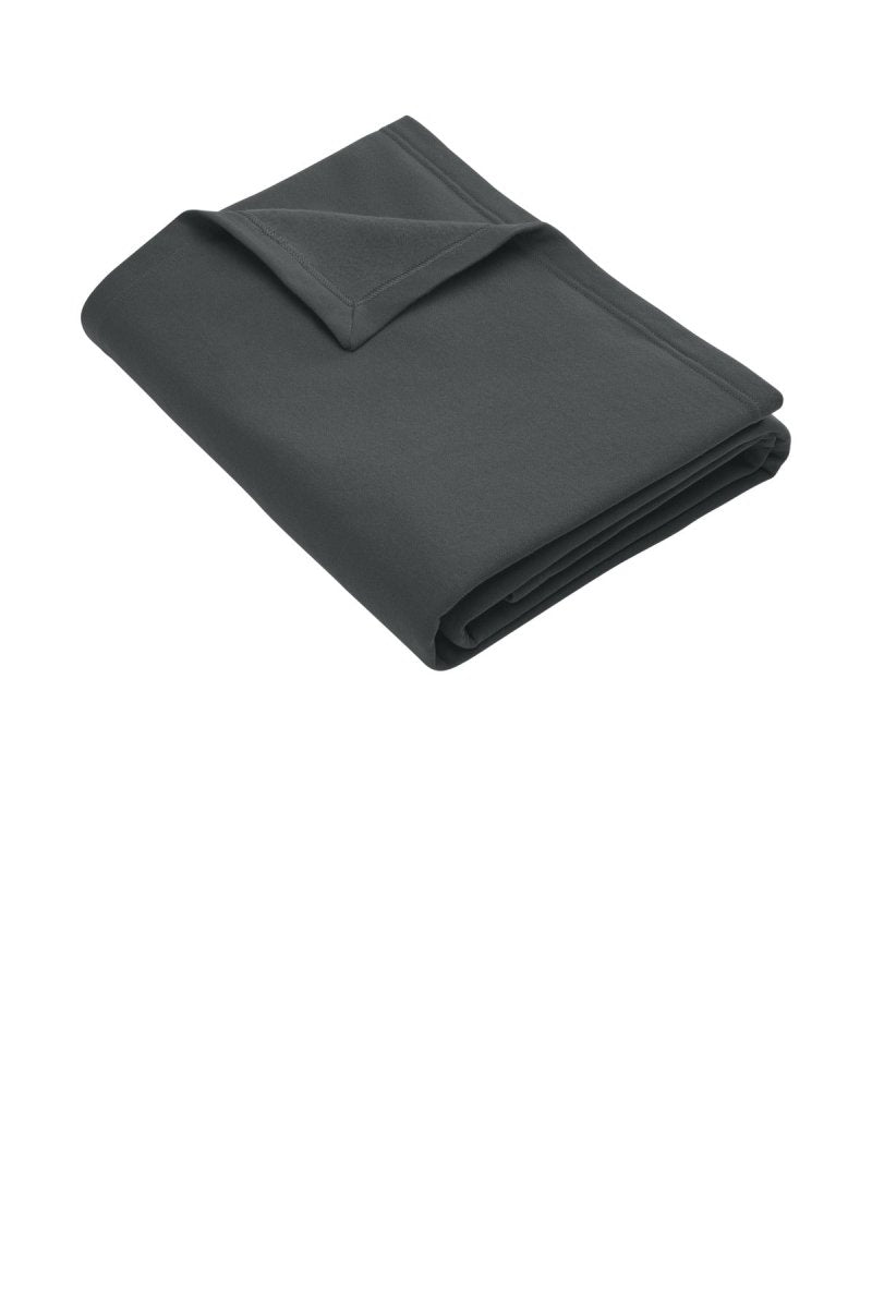 Port & Company BP78 Core Fleece Sweatshirt Blanket Charcoal OSFA Blankets