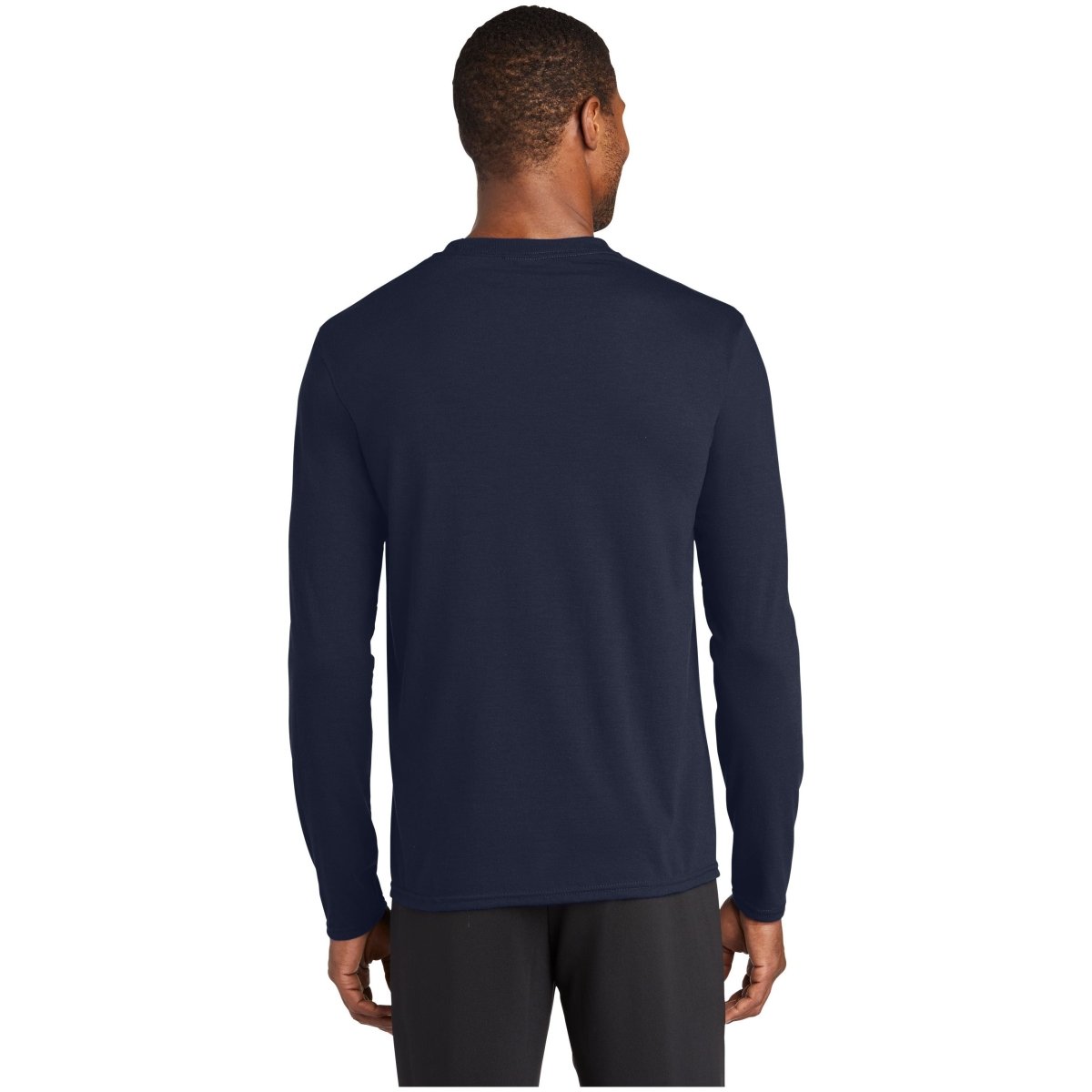 Port & Company® Long Sleeve Performance Blend Tee PC381LS Deep Navy S Long Sleeve T-Shirts