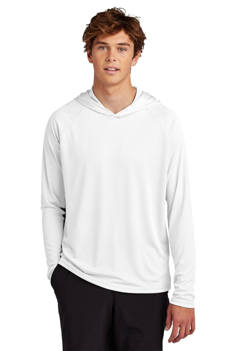 Port & Company PC380H Performance Pullover Hooded Tee White S T-Shirts