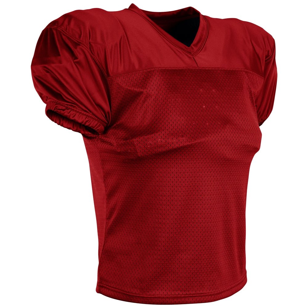 PRE SEASON PRACTICE FOOTBALL JERSEY | Champro FJ56 Youth Small Scarlet Accessories