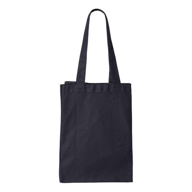 Q - Tees 12L Gussetted Shopping Bag - Q - Tees Q1000 White One Size Tote