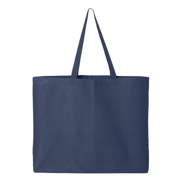 Q - Tees 25L Jumbo Tote - Q - Tees Q600 Navy One Size Tote
