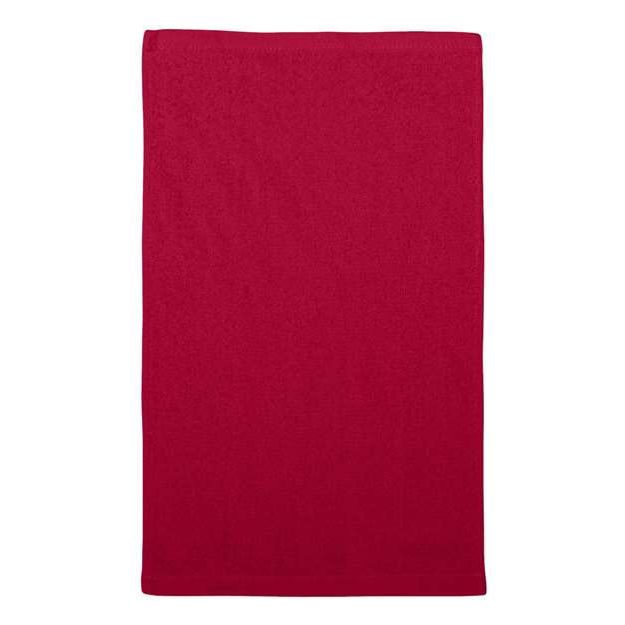 Q - Tees Budget Rally Towel - Q - Tees T18 Yellow One Size Classic Towels