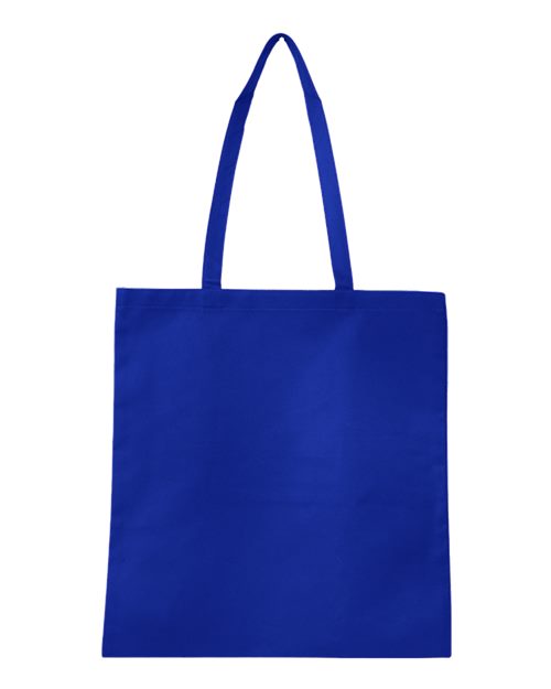 Q - Tees Non - Woven Tote Bag - Q - Tees Q126300 Royal One Size Short Sleeve T-Shirts