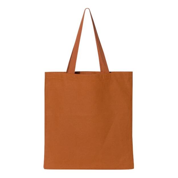 Q - Tees Promotional Tote - Q - Tees Q800 Yellow One Size Tote