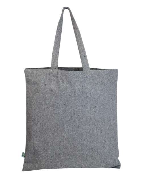 Q - Tees Sustainable Canvas Bag - Q - Tees S800 Steel Grey One Size Short Sleeve T-Shirts
