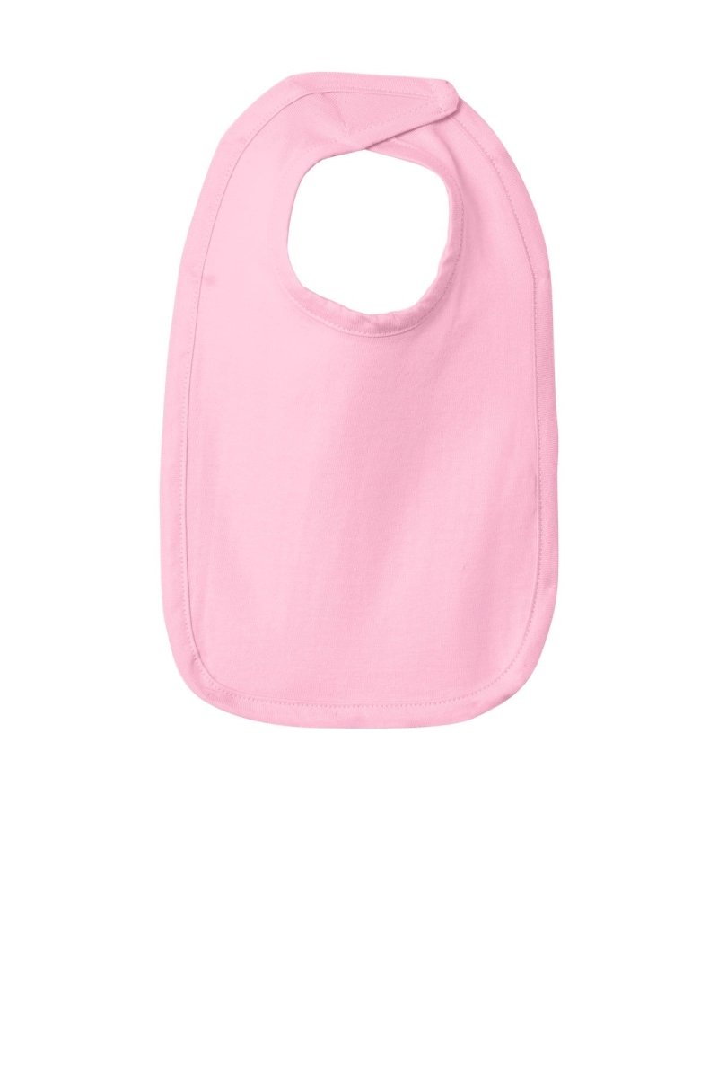 Rabbit Skins ™ Infant Premium Jersey Bib. RS1005 - Rabbit Skins RS1005 Pink OSFA Infant & Toddler