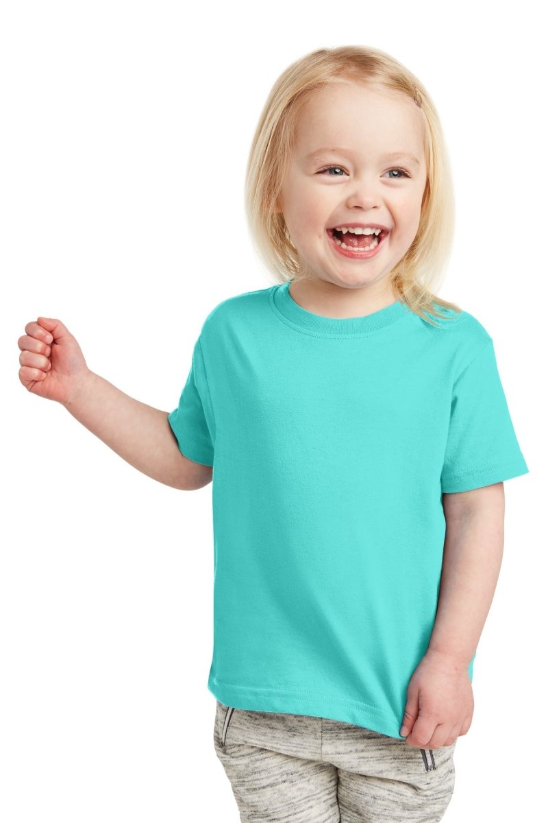 Rabbit Skins ™ Toddler Fine Jersey Tee. RS3321 - Rabbit Skins RS3321 Caribbean 2T Short Sleeve T-Shirts