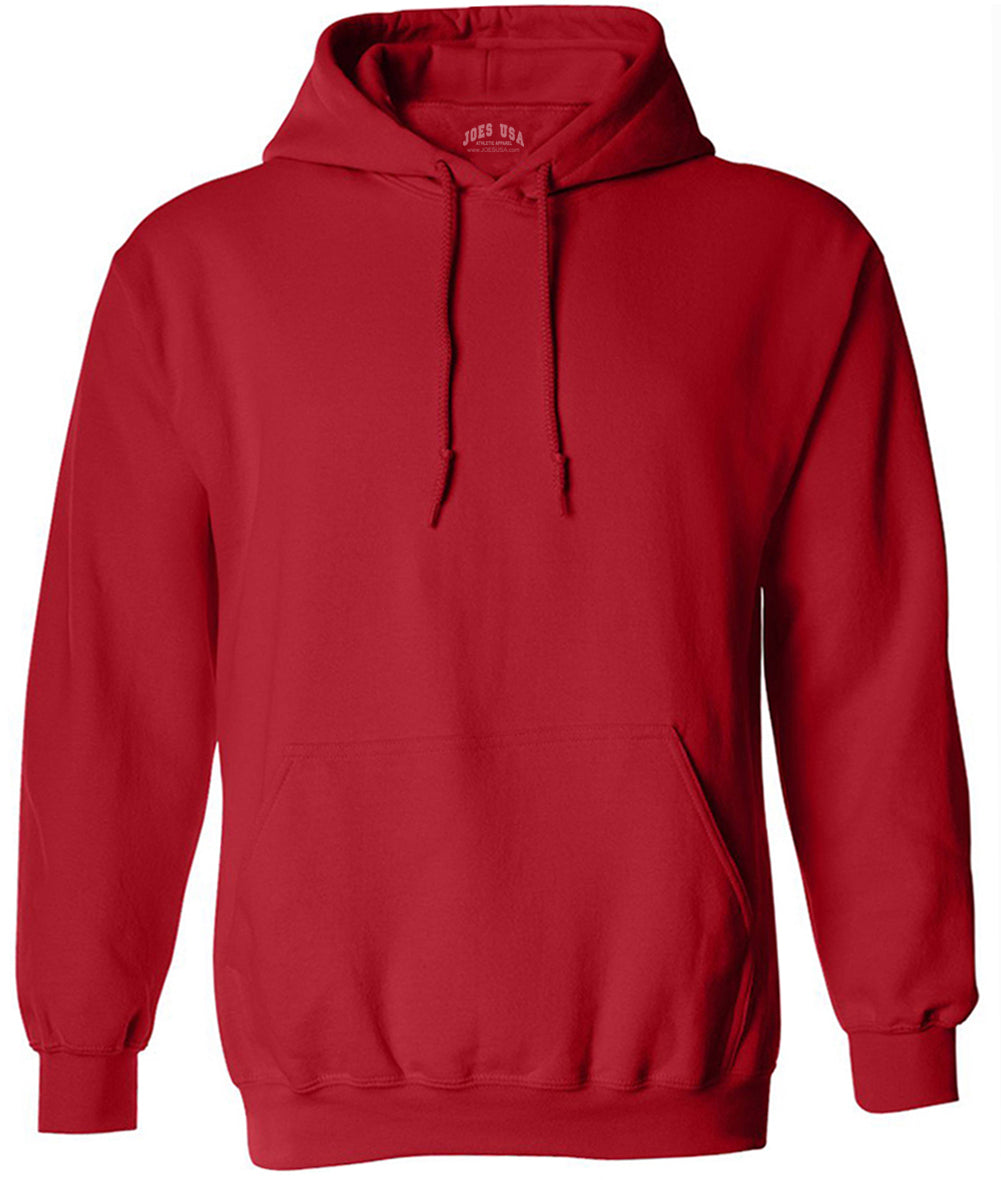 Joe's USA Men's Hoodies Soft & Cozy Hooded Sweatshirts in 72 Colors:Sizes S-6XL and Tall sizes: LT-4XLT