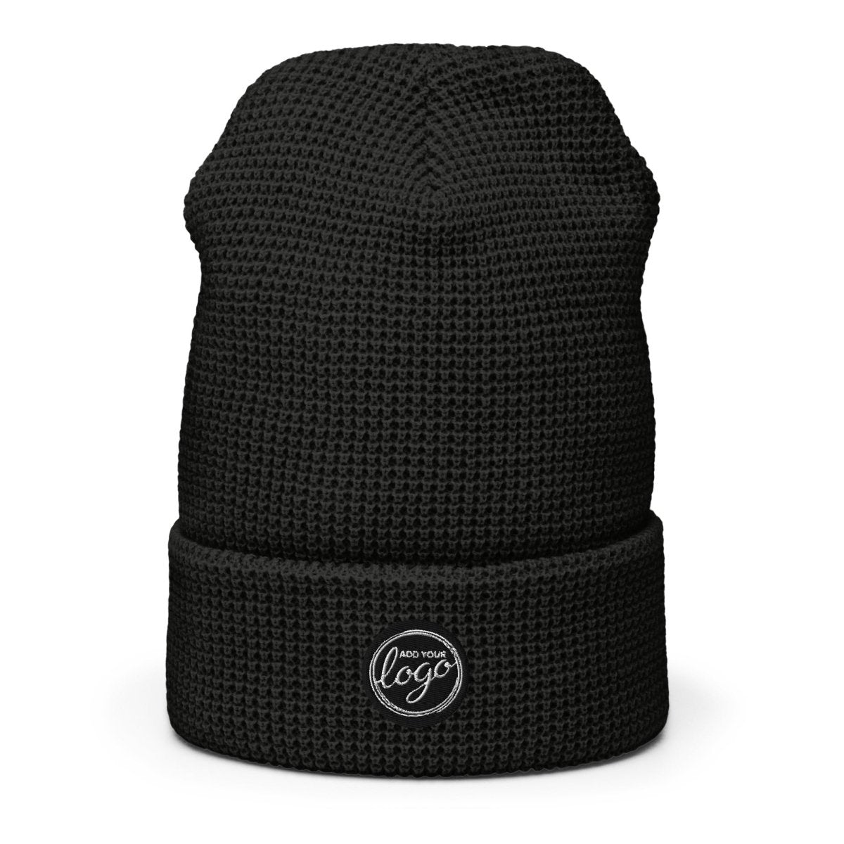 Richardson 146R Waffle Beanie | Create Your Own Custom Beanie Black