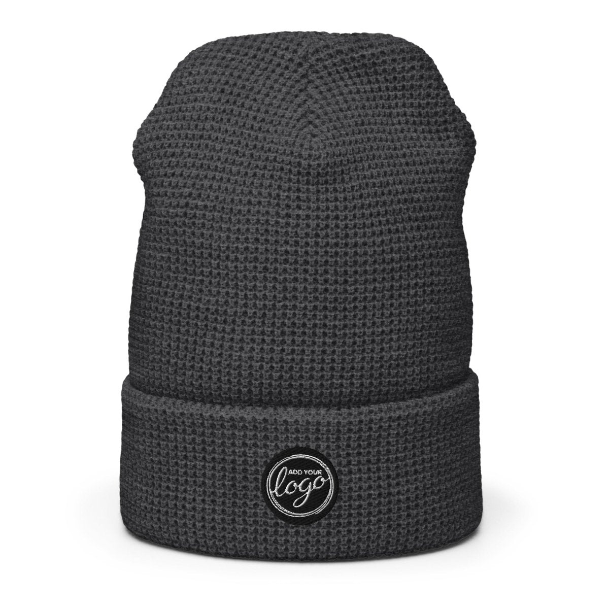 Richardson 146R Waffle Beanie | Create Your Own Custom Beanie Heather Charcoal