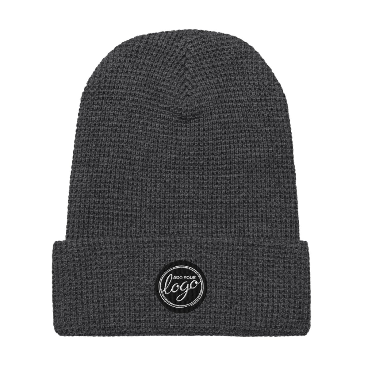 Richardson 146R Waffle Beanie | Create Your Own Custom Beanie Heather Charcoal