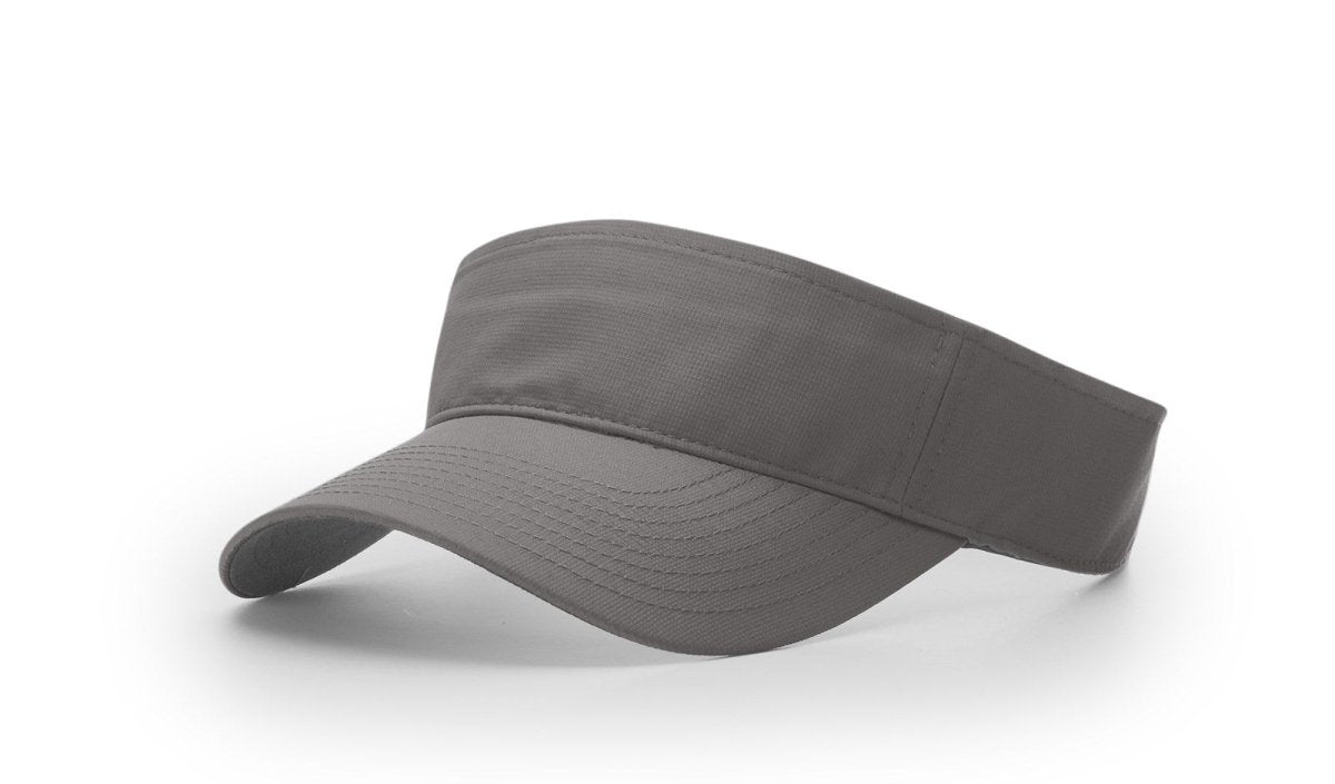 Richardson 160 | LITE PERFORMANCE VISOR Charcoal Adjustable Visors
