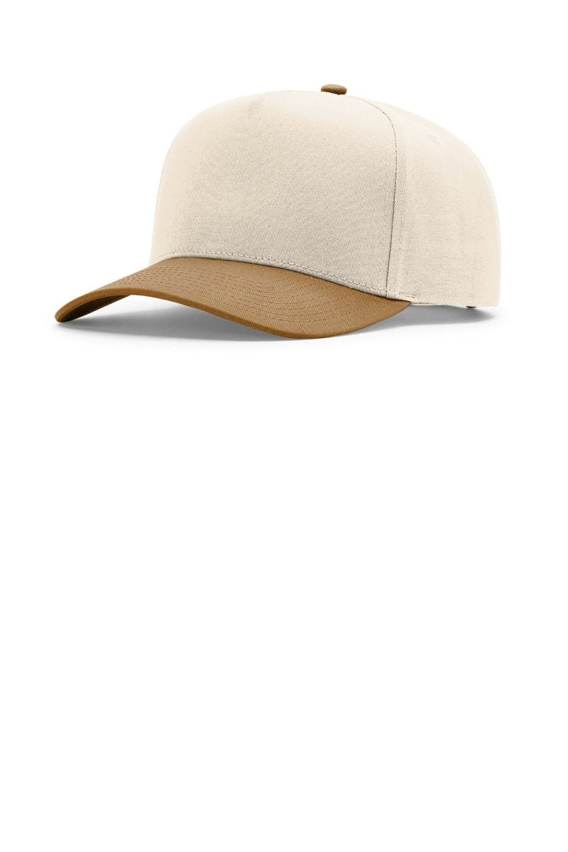 Richardson Full Fabric 5 - Panel Champ 323FPC - Richardson 323FPC Cream/ Cream/ Caramel OSFA Caps