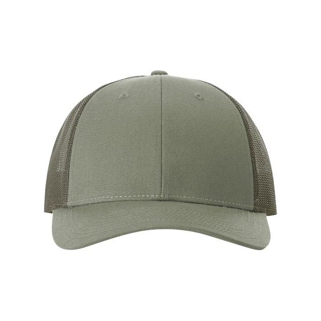 Richardson Low Pro Trucker Cap - Richardson 115 Loden M/L Caps