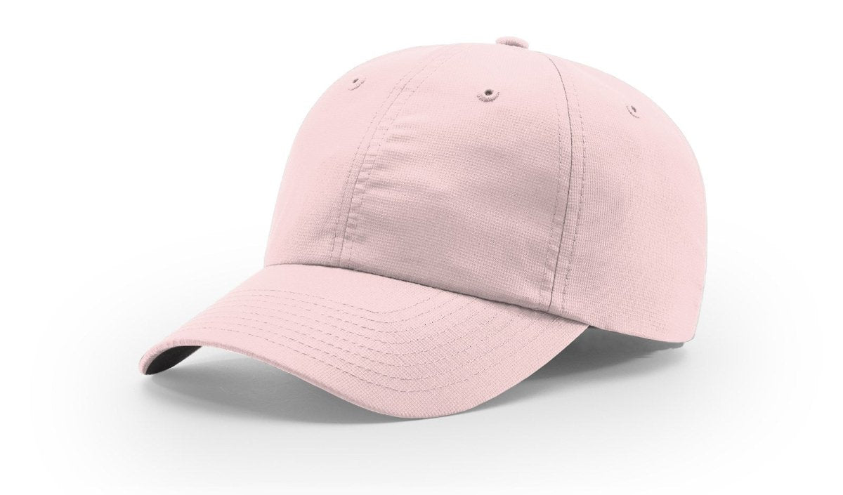 Richardson Relaxed Performance Lite Cap - Richardson 220 Soft Pink Adjustable Performance Caps