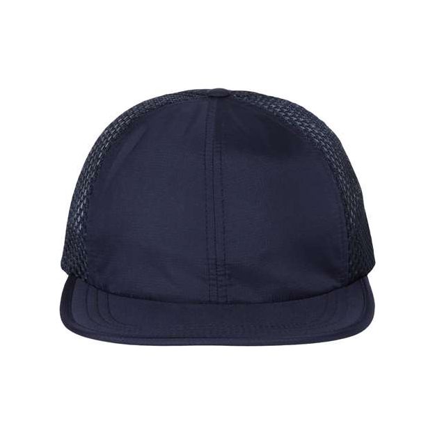 Richardson Rogue Wide Set Mesh Cap - Richardson 935 Navy Adjustable Hats
