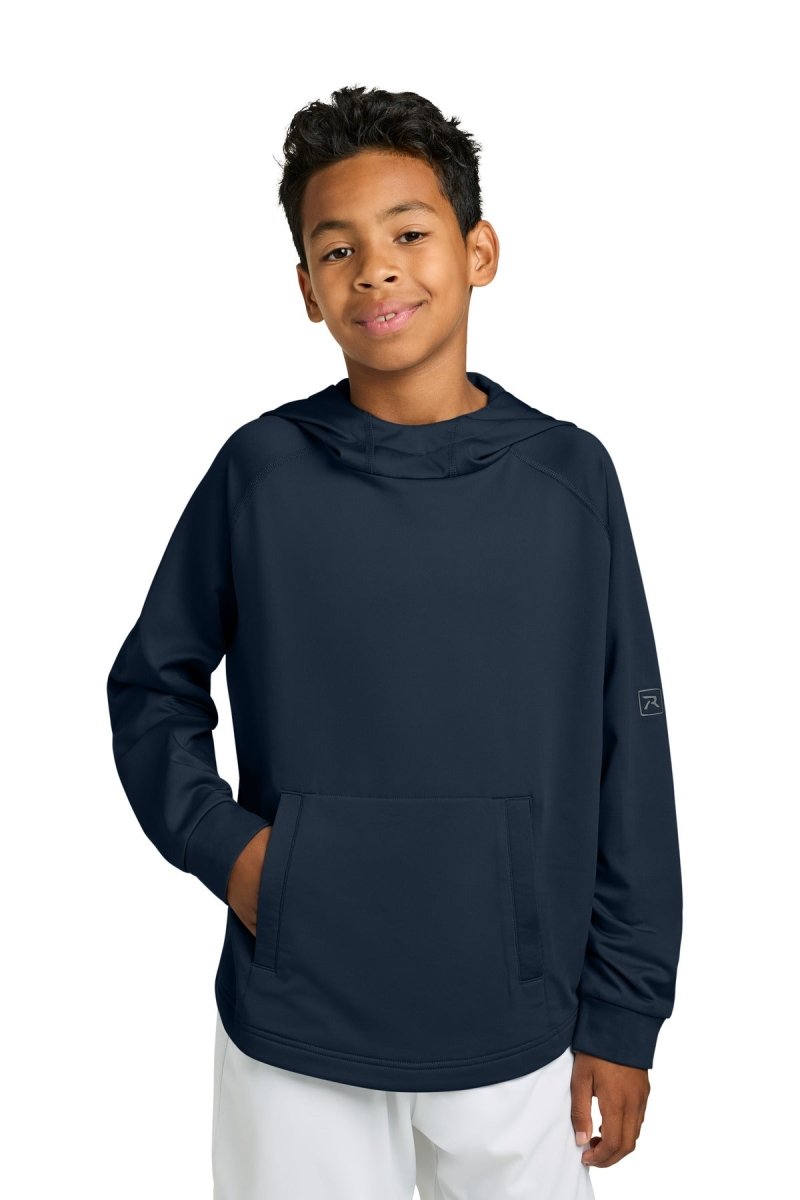 Richardson Youth Charge Performance Fleece Long Sleeve Hoodie RY7200LSH - Richardson RY7200LSH Navy S Youth Hoodies