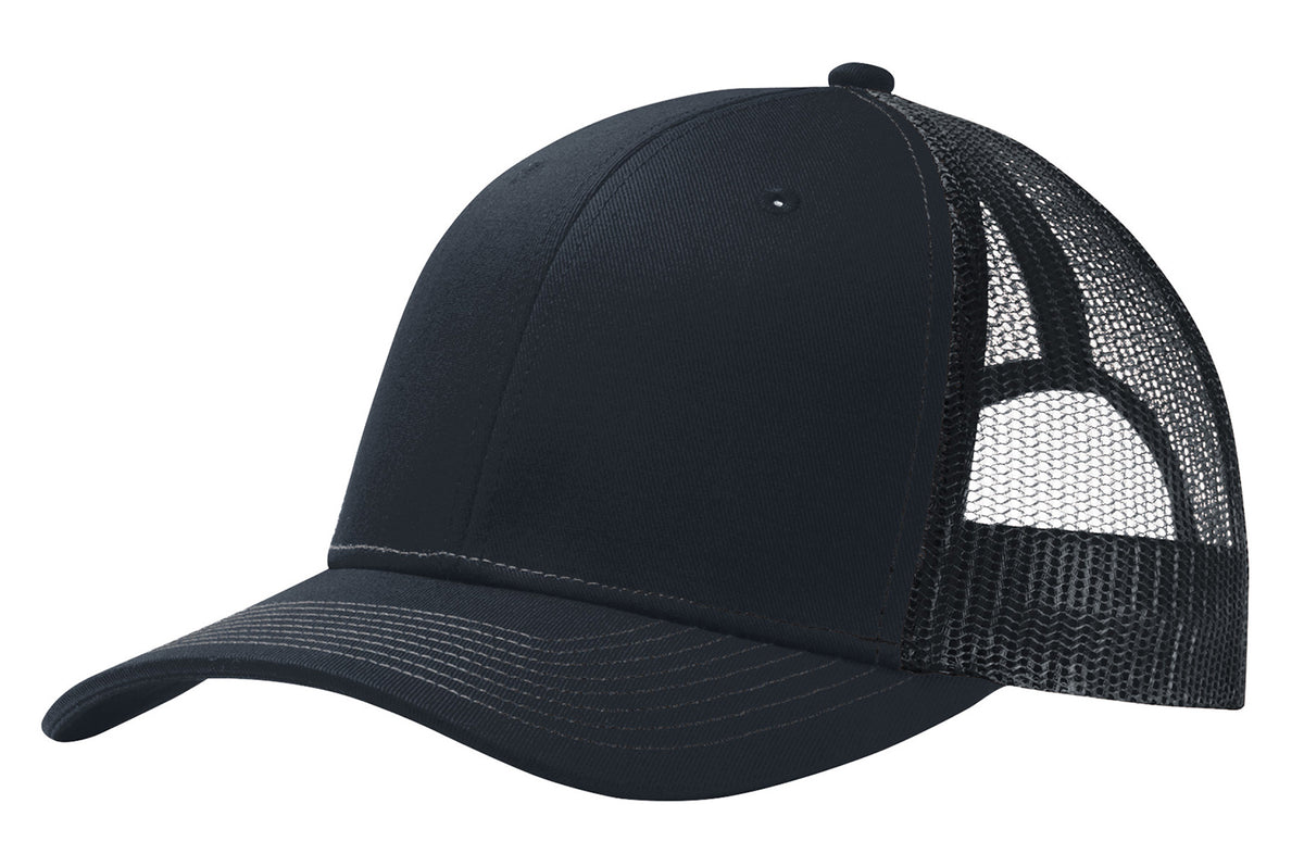 Joe's USA Snapback Trucker Cap – Mesh Back Curved Bill Hat