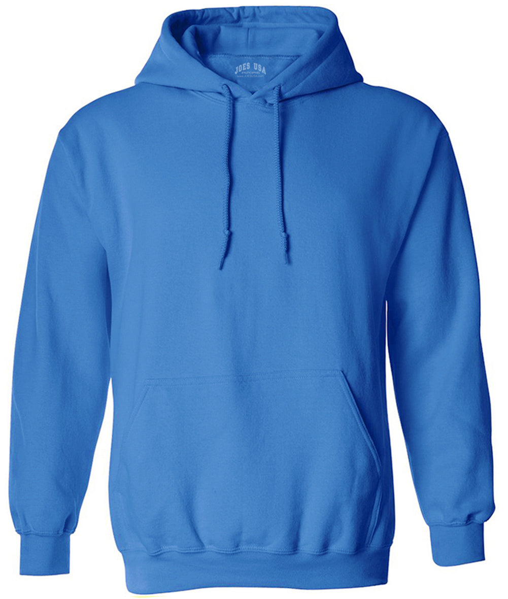 Joe's USA Men's Hoodies Soft & Cozy Hooded Sweatshirts in 72 Colors:Sizes S-6XL and Tall sizes: LT-4XLT