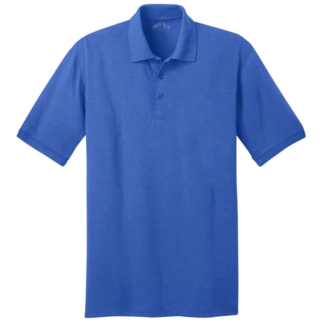 Men's Tall 5.5-Ounce Jersey Knit Polo